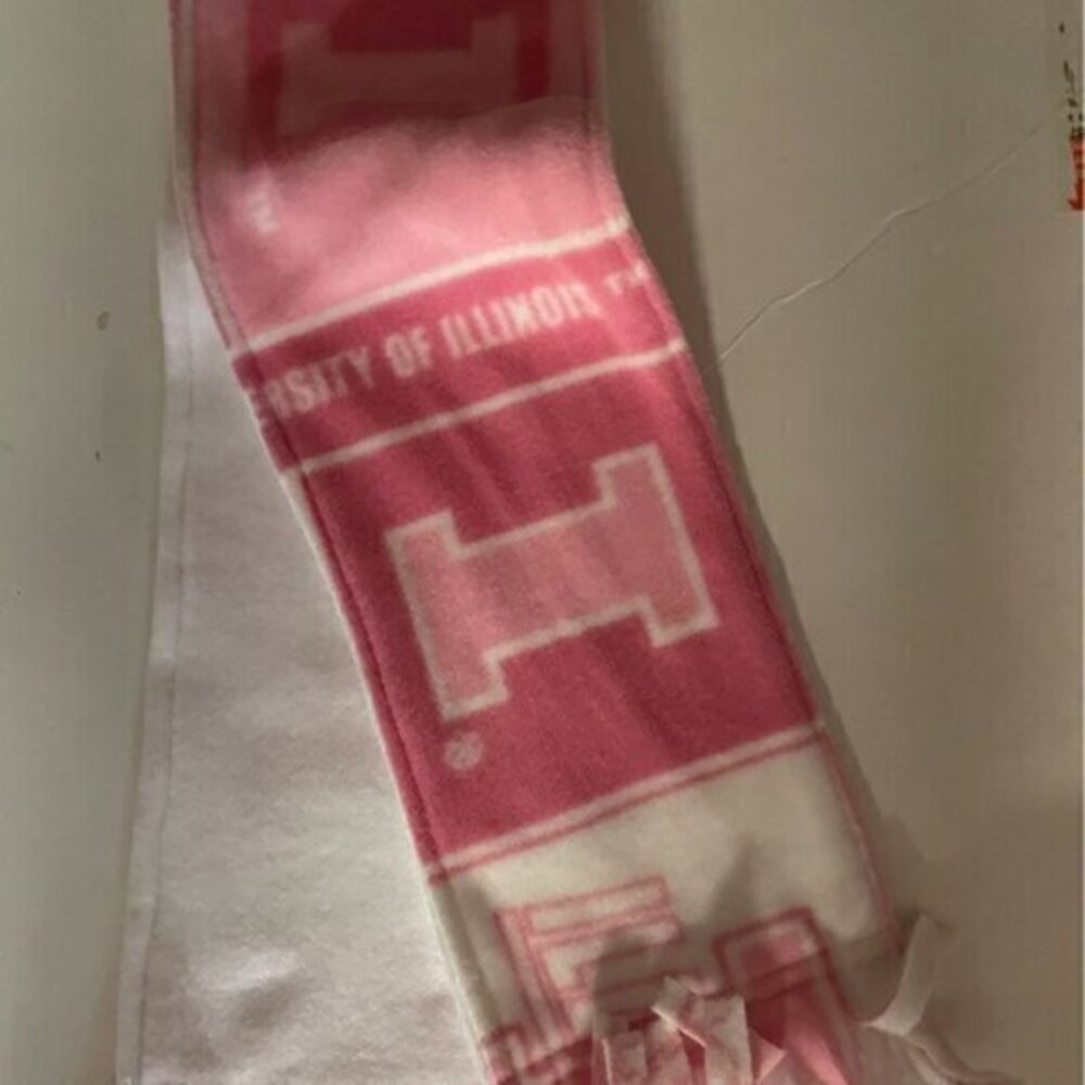 University of Illinois Fleece Scarf